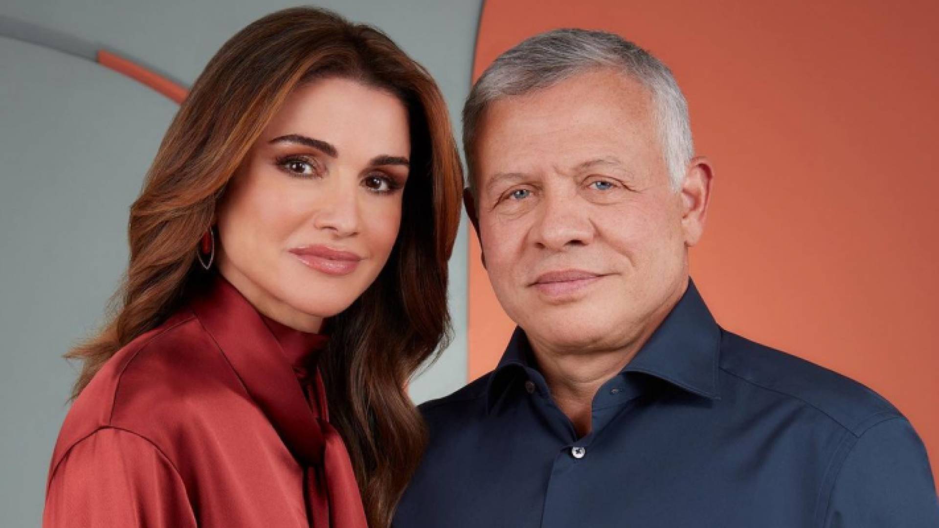 الملك عبد الله الثاني والملكة رانيا العبد الله