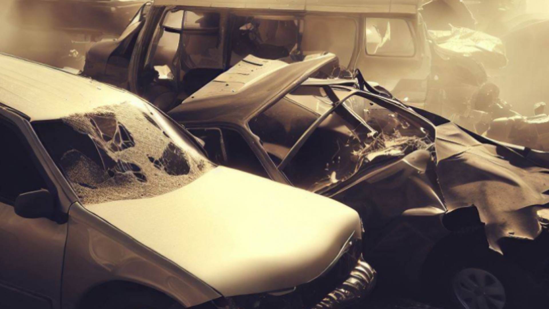 صورة بتقنية الذكاء الاصطناعي لحادث سير