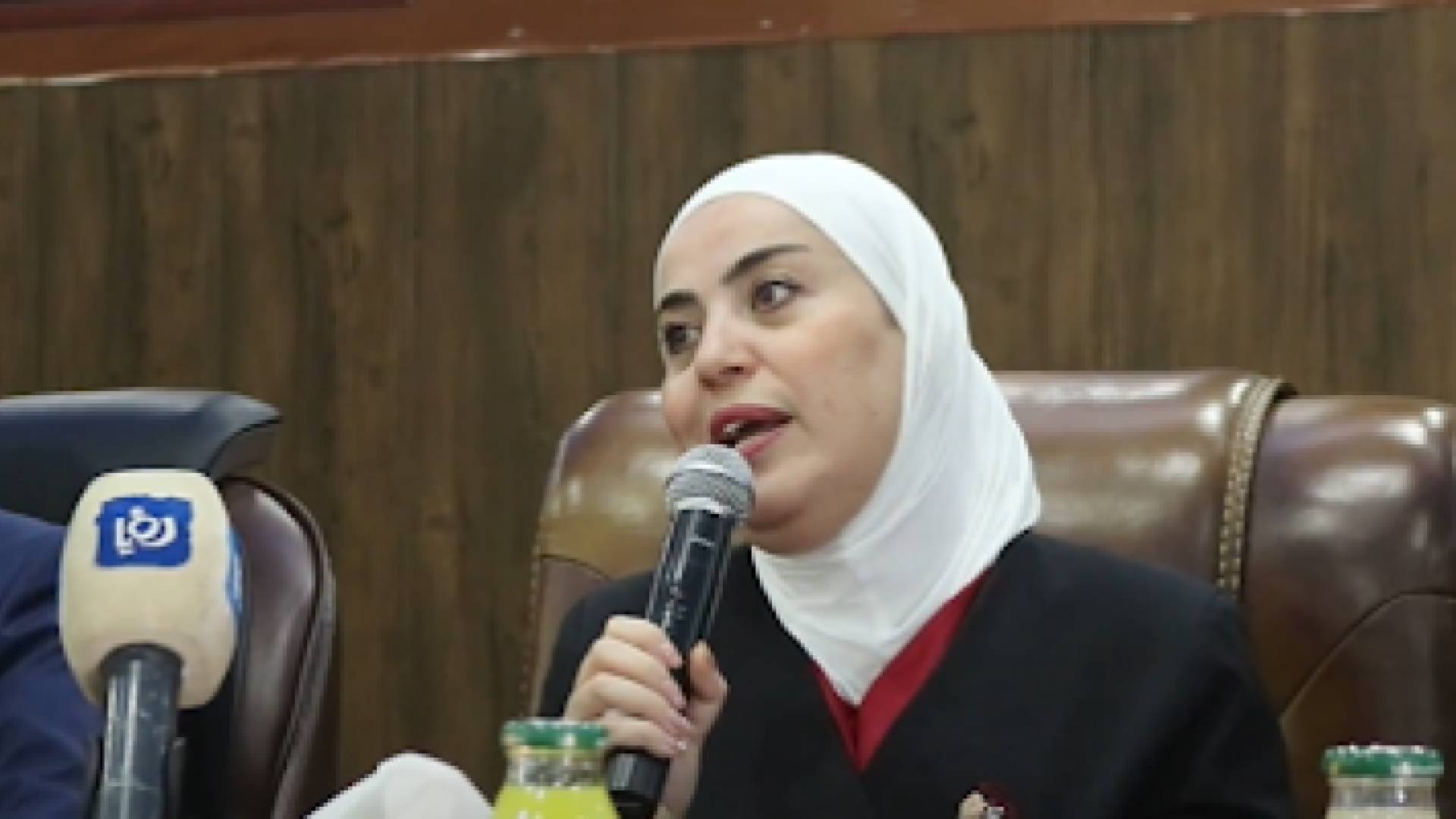 وزيرة التنمية الاجتماعية وفاء بني مصطفى