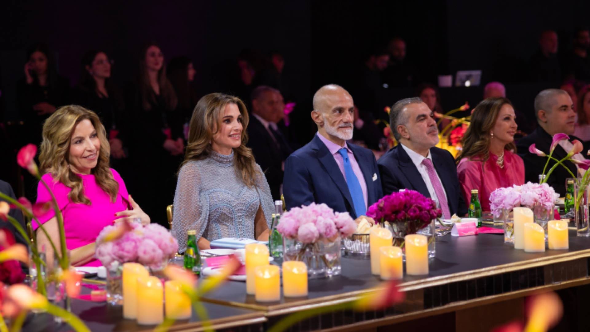 جلالة الملكة رانيا العبد الله خلال الحفل