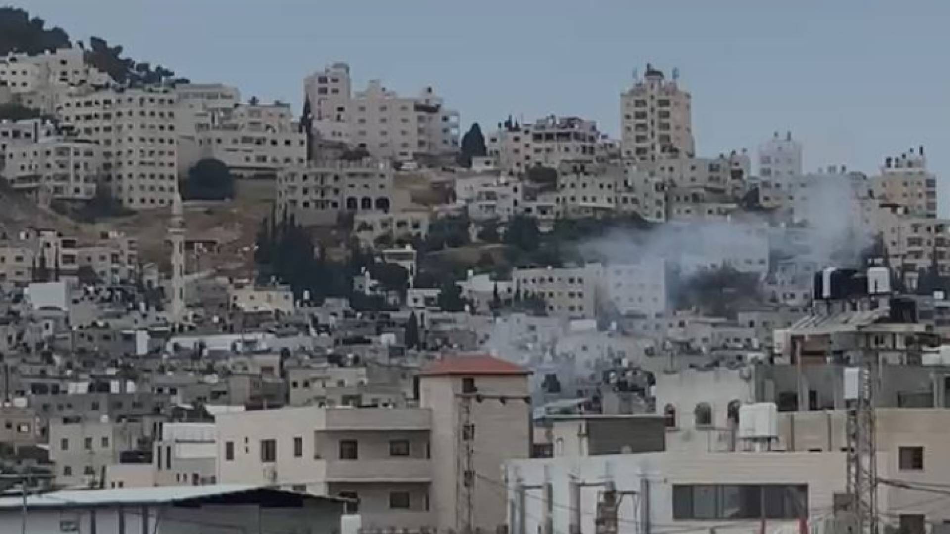 مخيم بلاطة قبل قليل