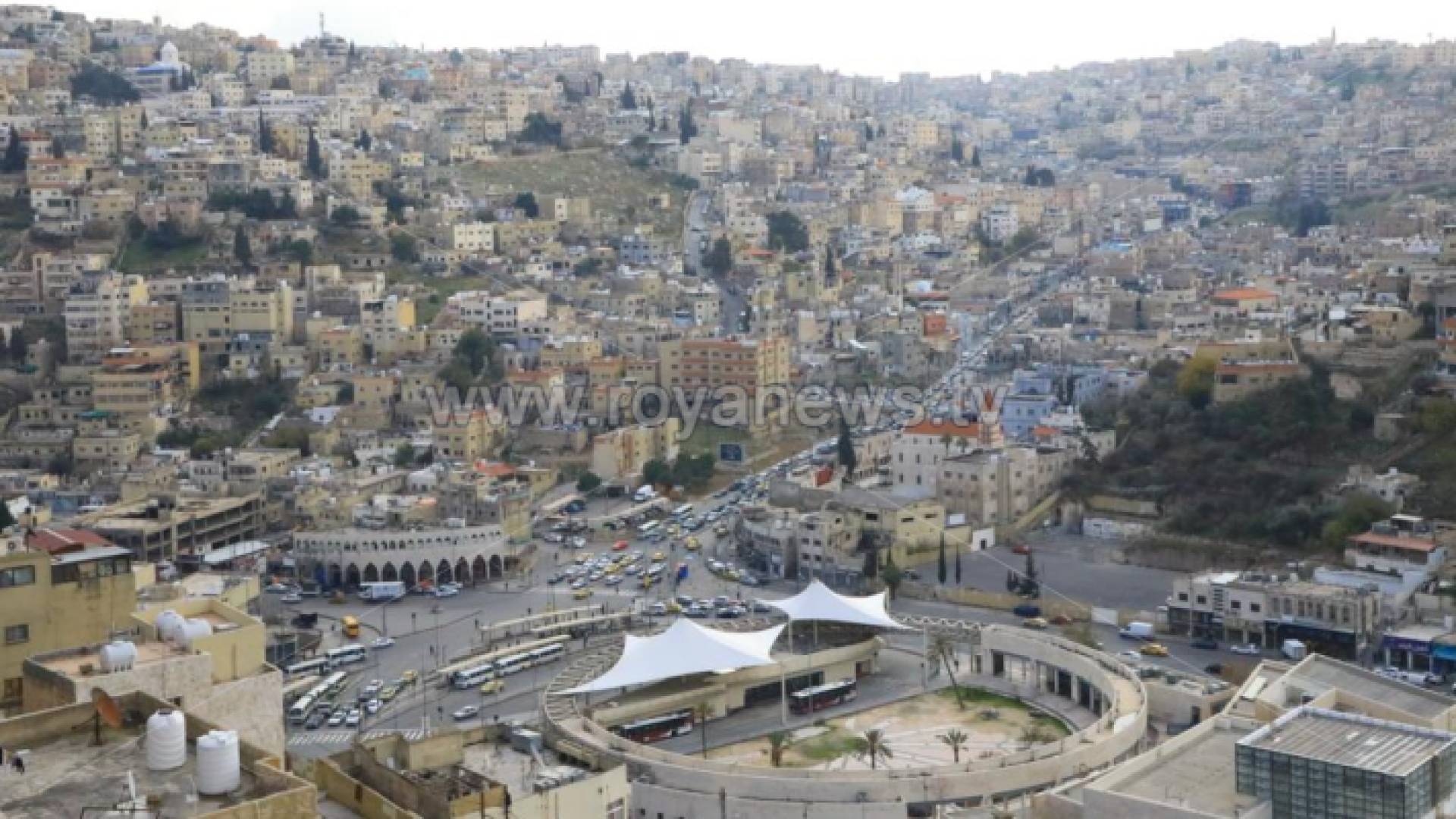 منظر عام للعاصمة عمان