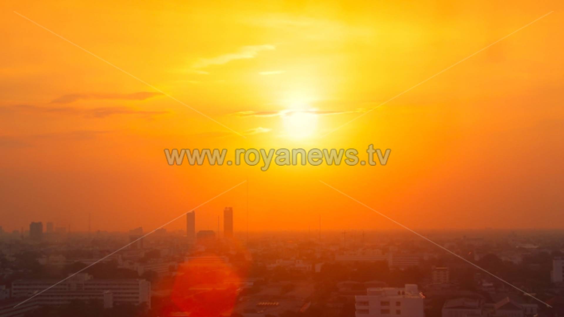 ارتفاع درجات الحرارة