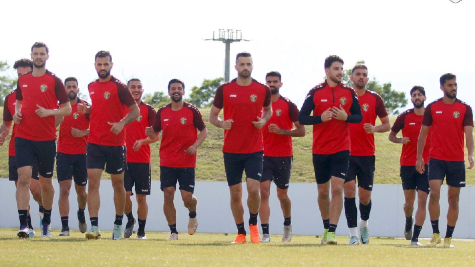 من معسكر المنتخب الوطني