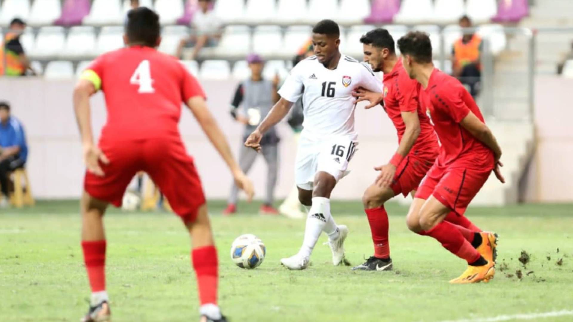 جانب من المباراة