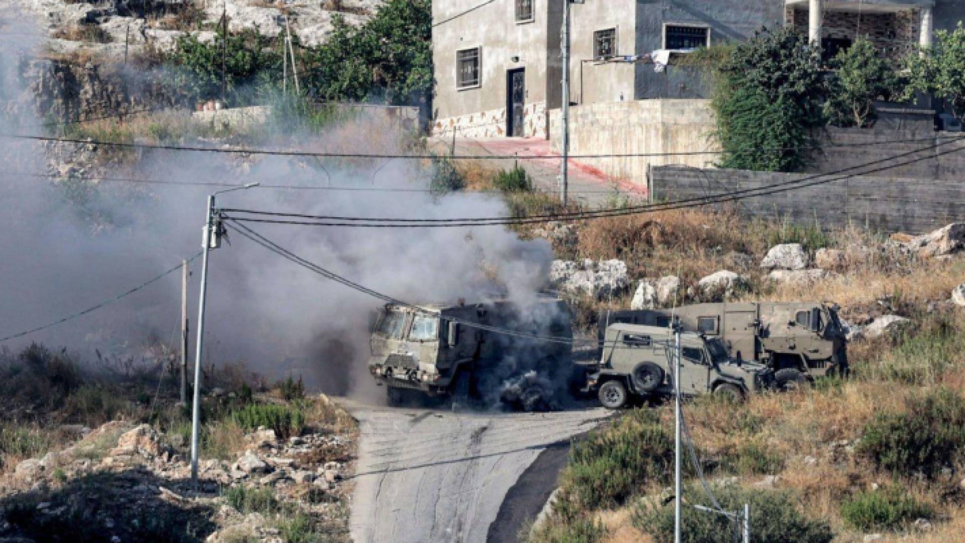 آليات الاحتلال في جنين