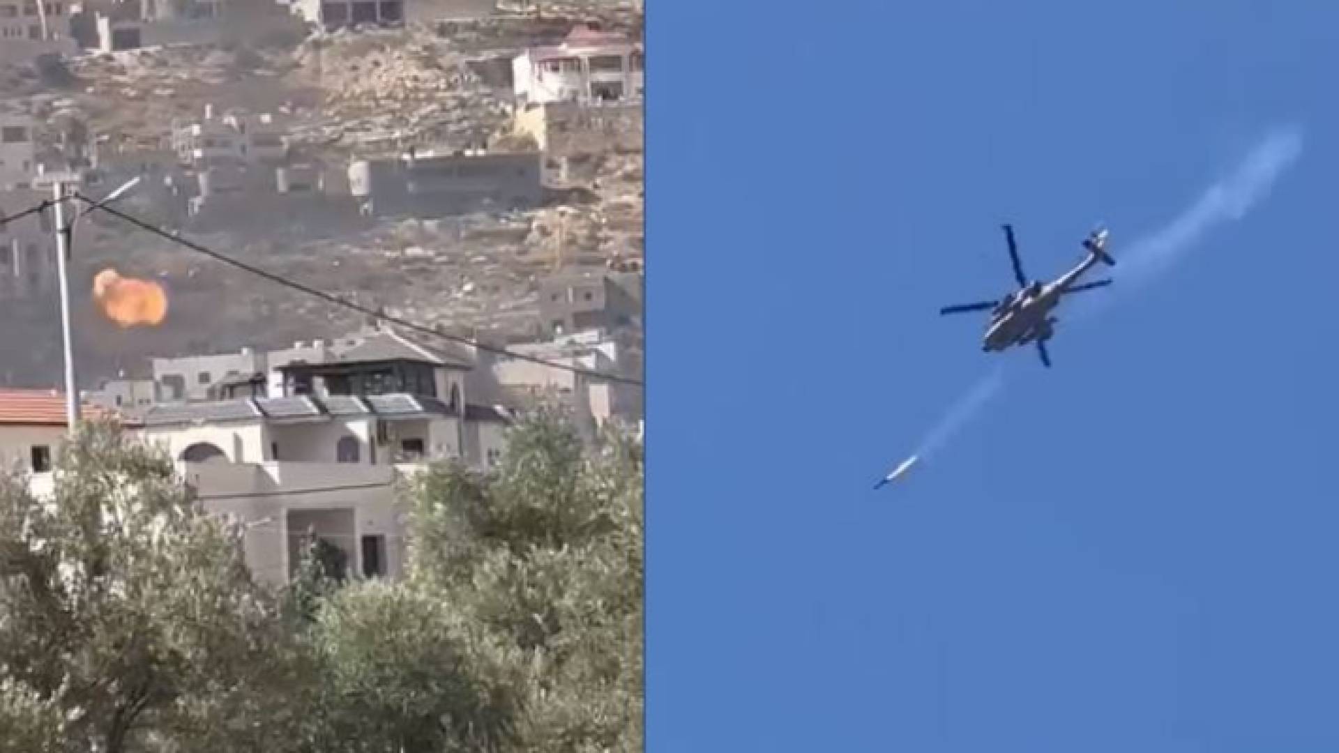 طائرة حربية لجيش الاحتلال تقصف موقعا في جنين