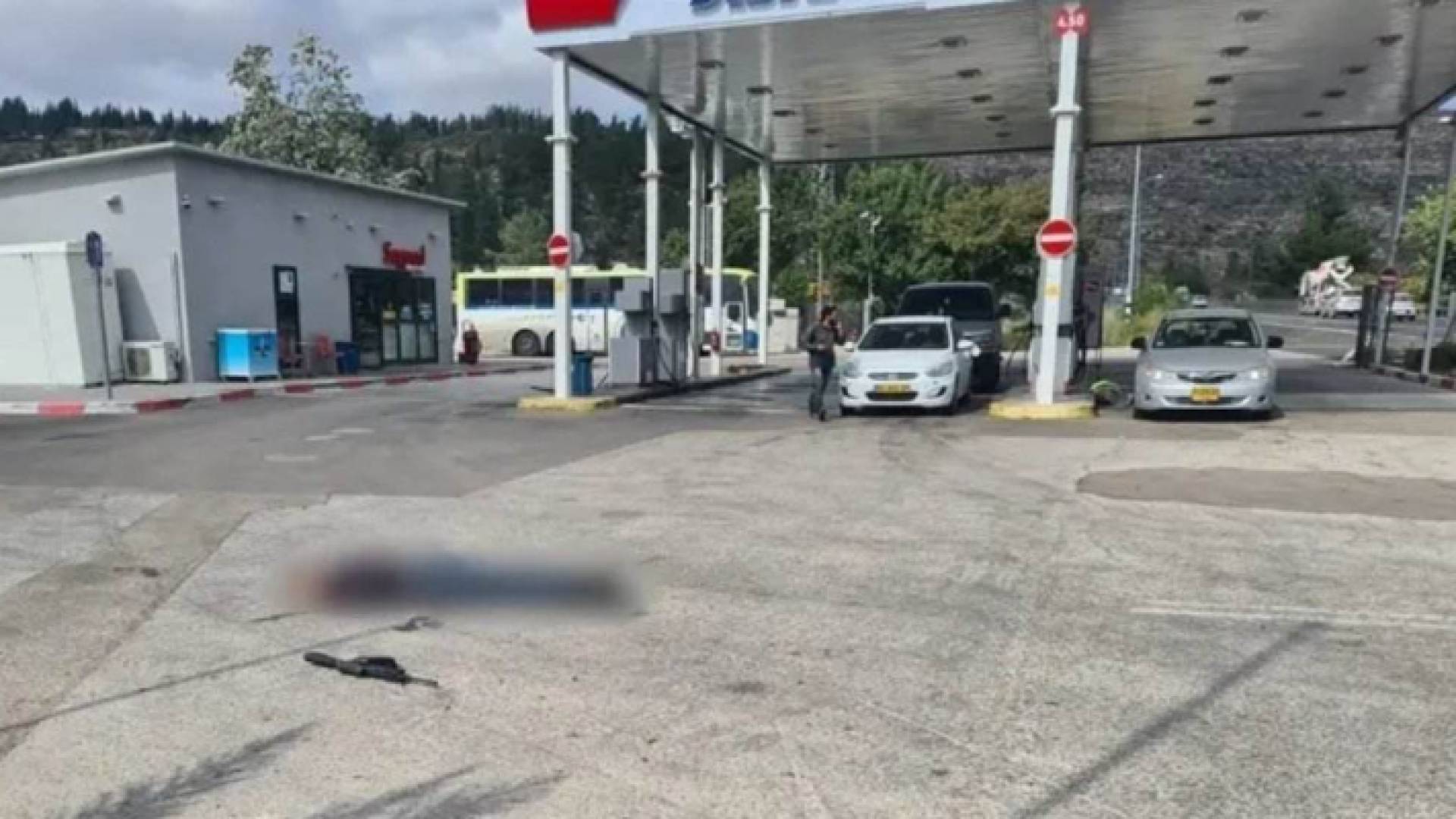 الصورة من مكان العملية