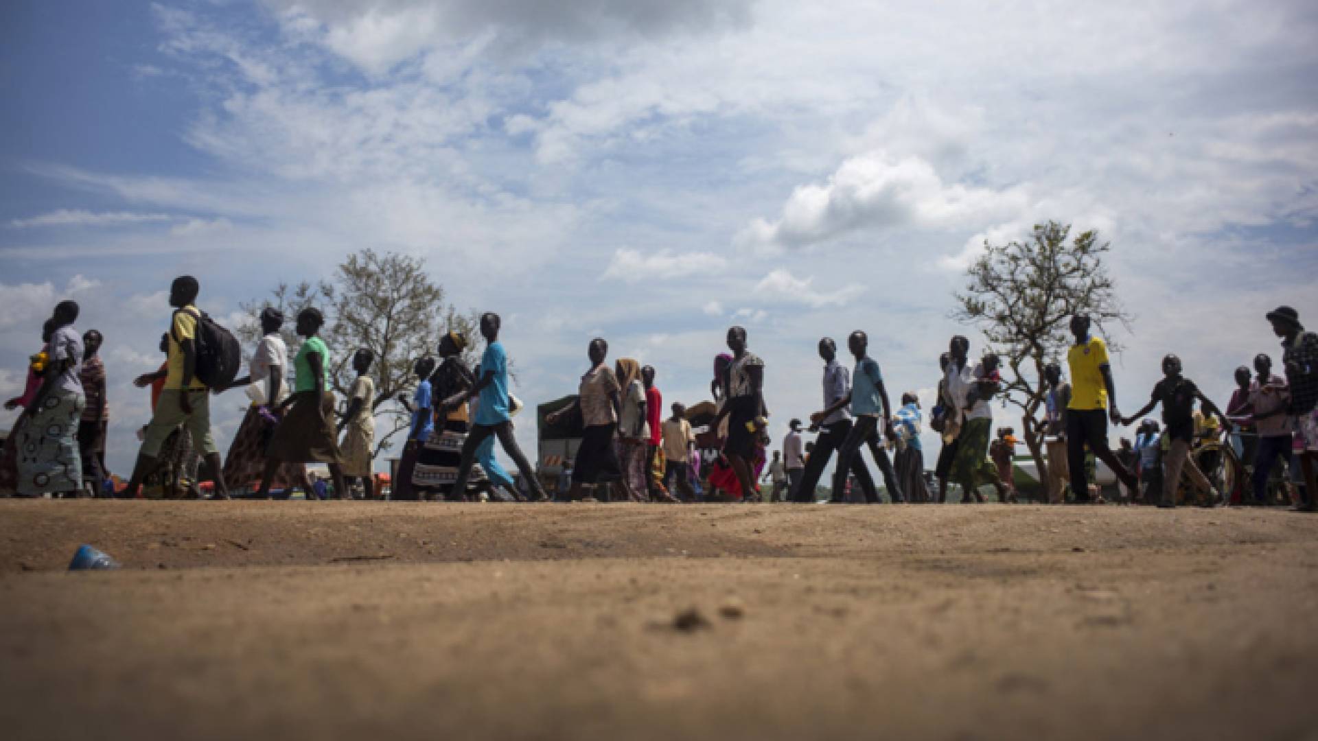 مستوطنة لاجئين في السودان
