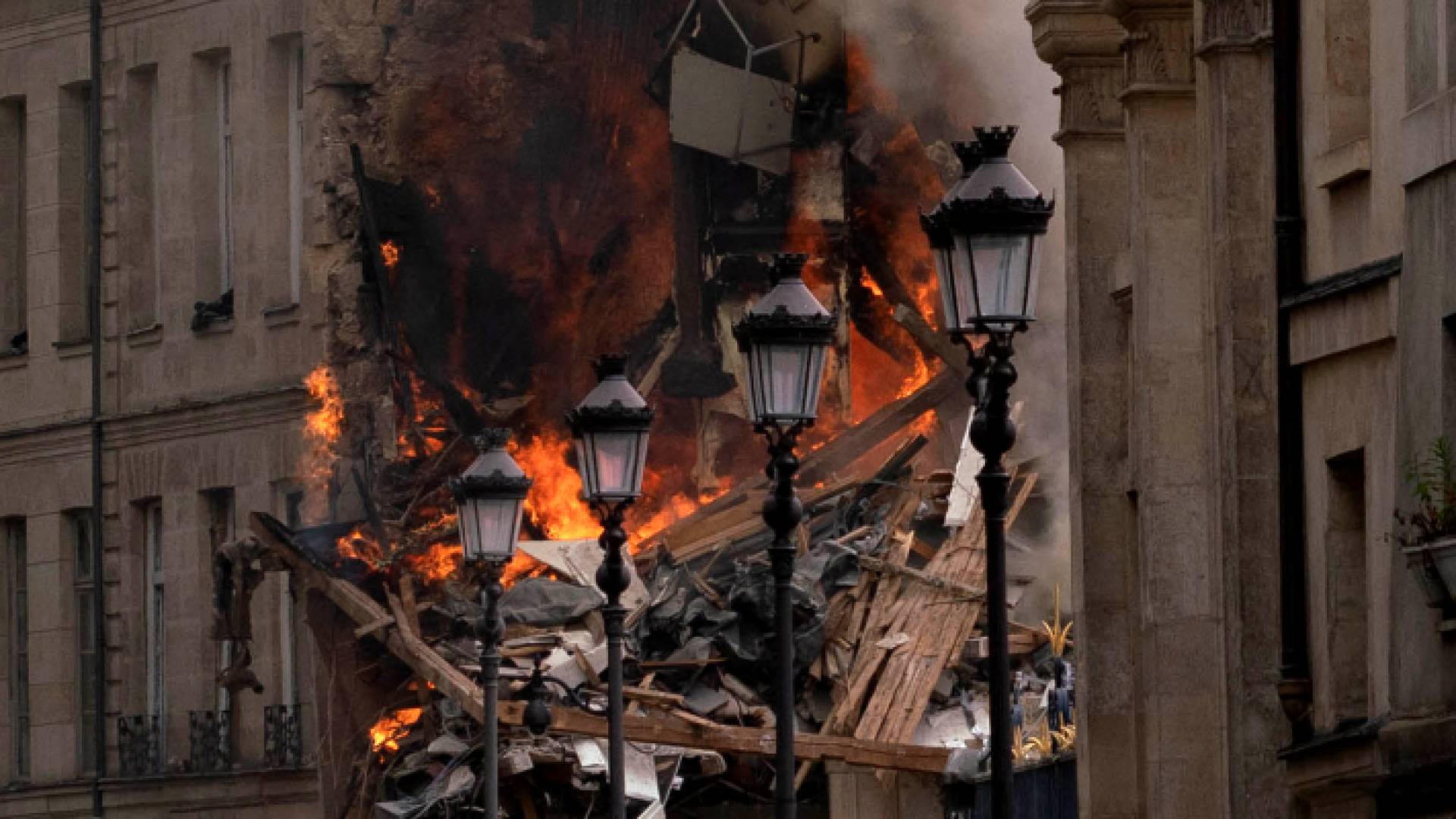 صورة للحريق