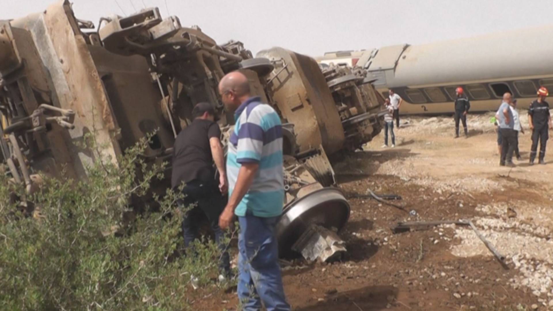 لقطة من الحادث