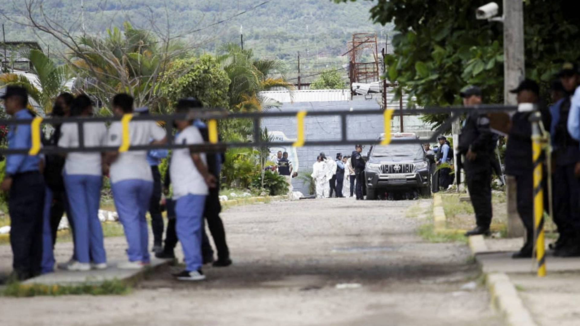 موقع الحادثة في هندوراس