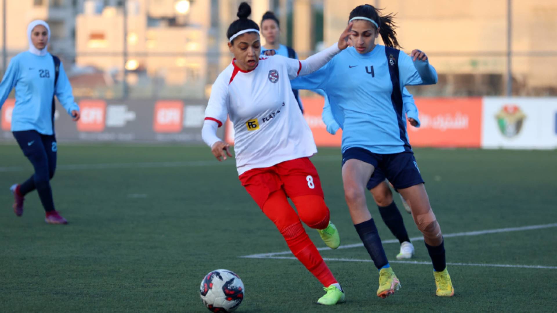 من منافسات البطولة