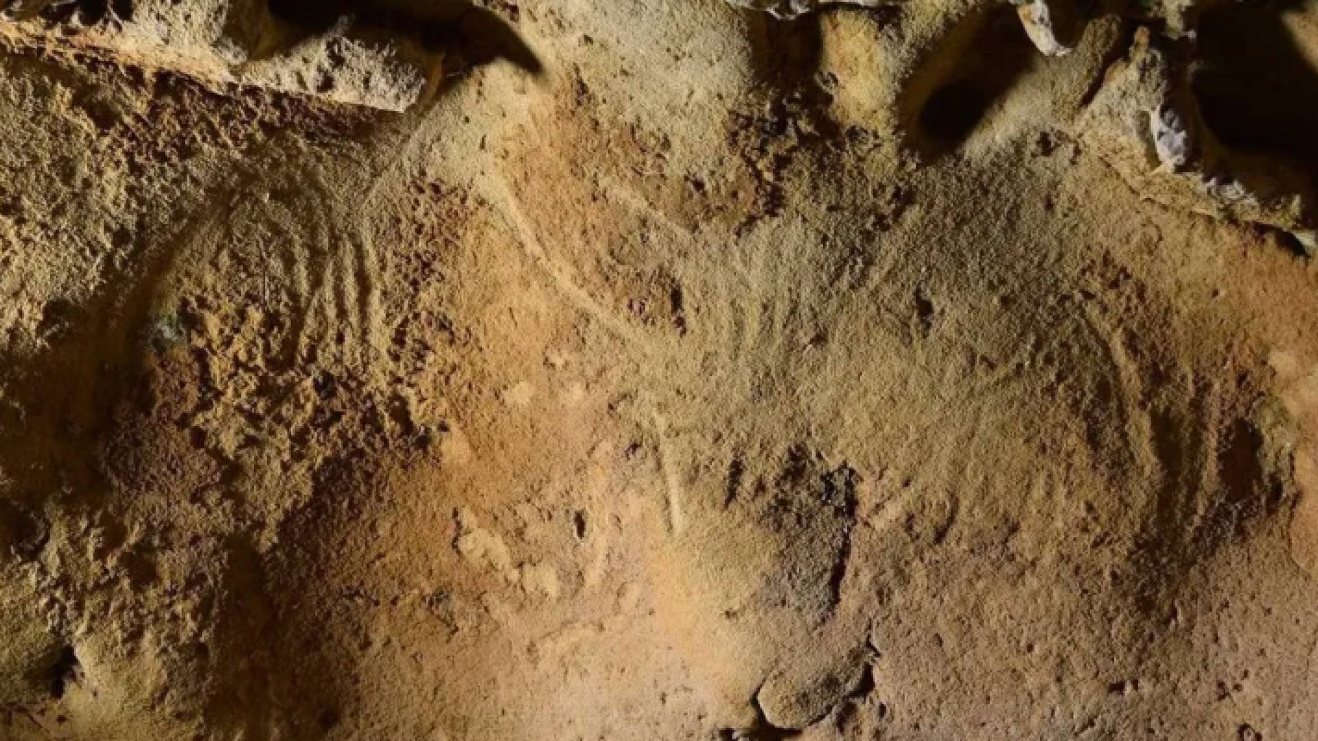 النقوش المكتشفة في إحدى كهوف أوروبا