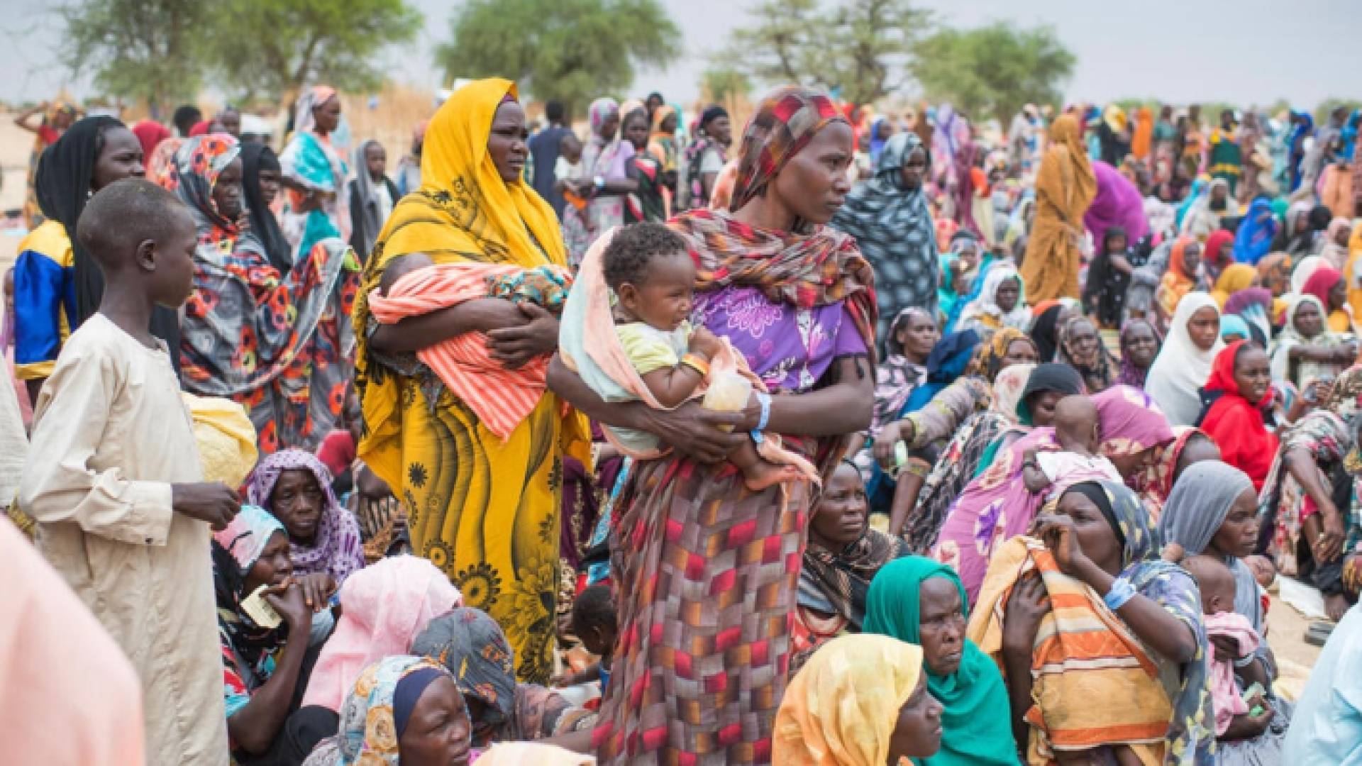 لاجئون سودانيون