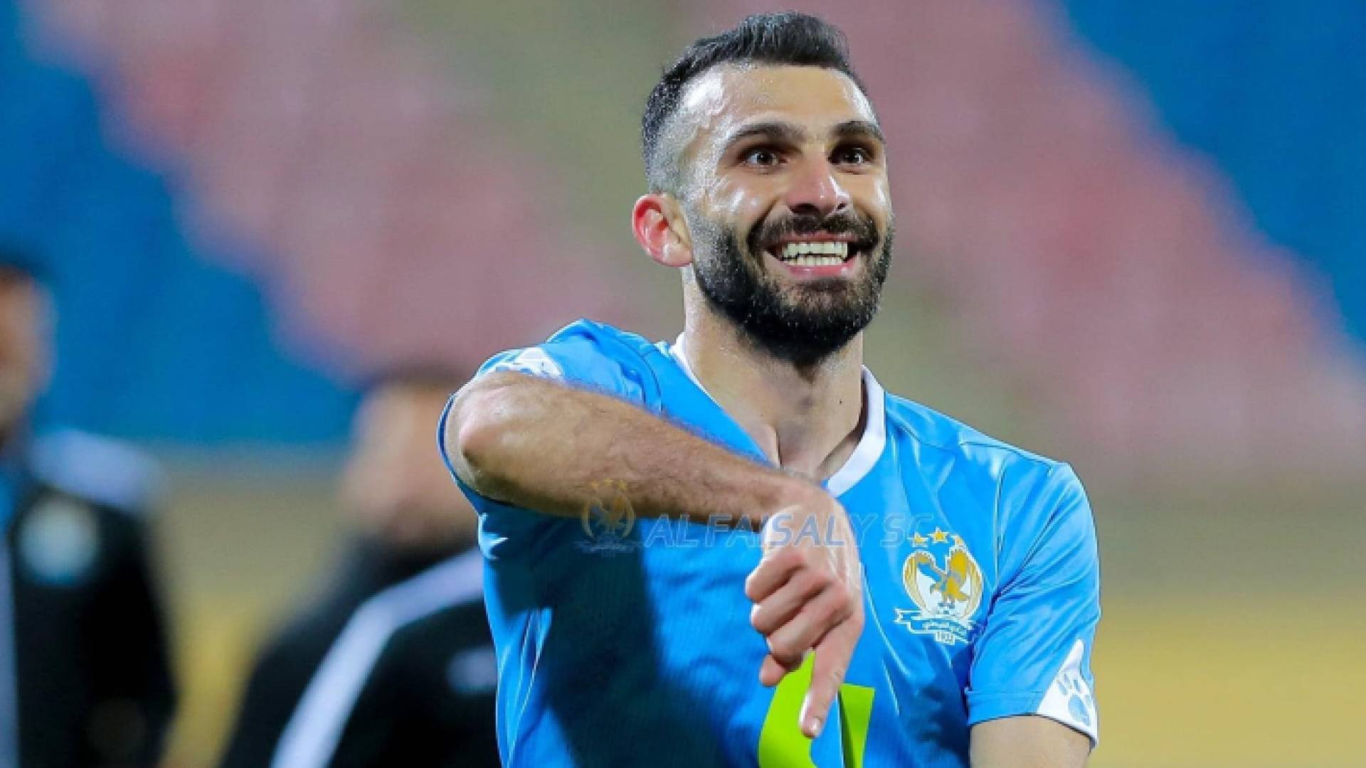 حداد نقلا عن صفحة النادي الفيصلي