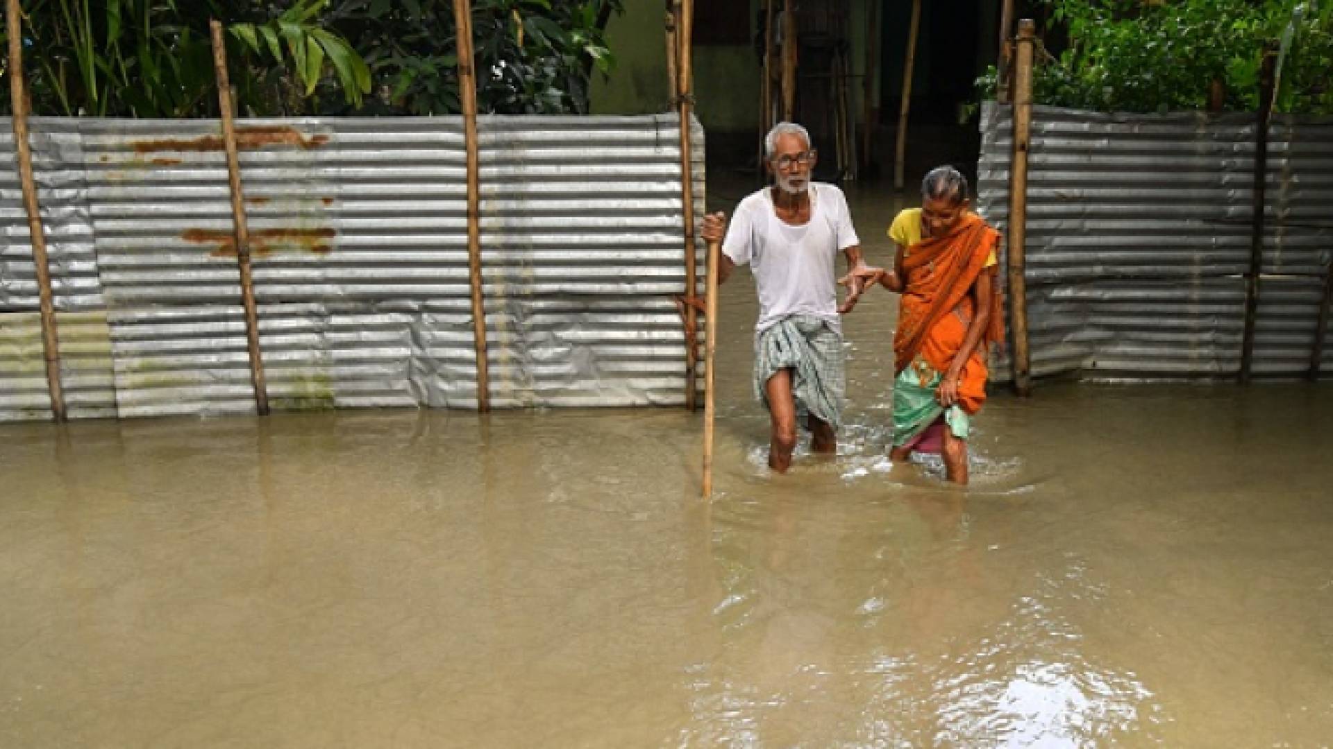 لقطة من إعصار سابق في الهند