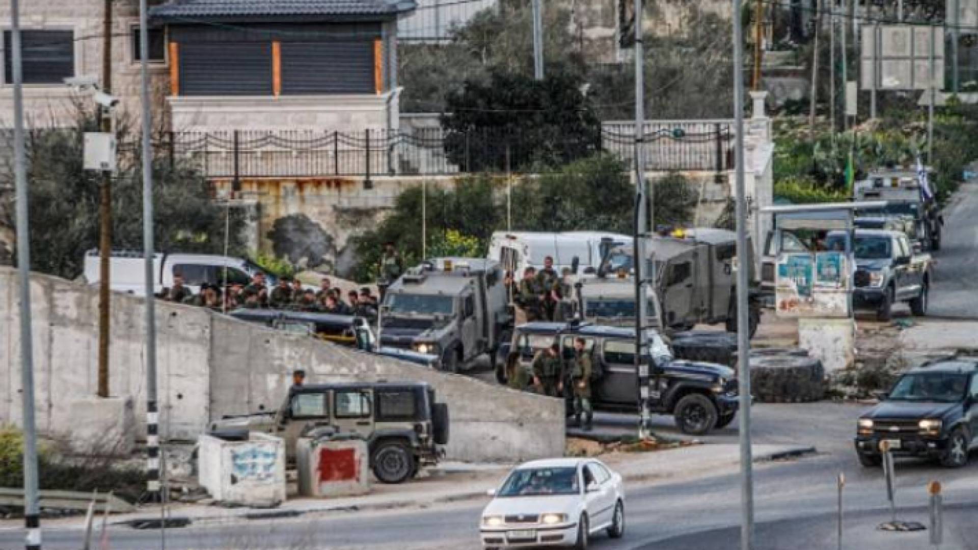 في مخيم عقبة جبر في أريحا