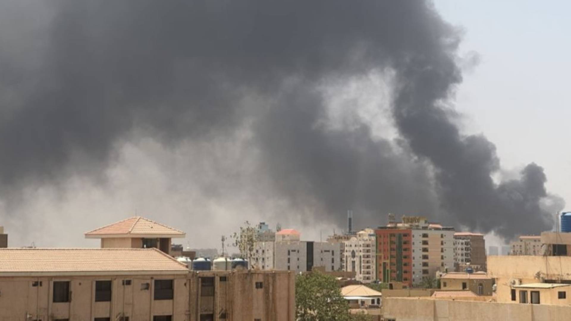 جانب من اشتباكات السودان