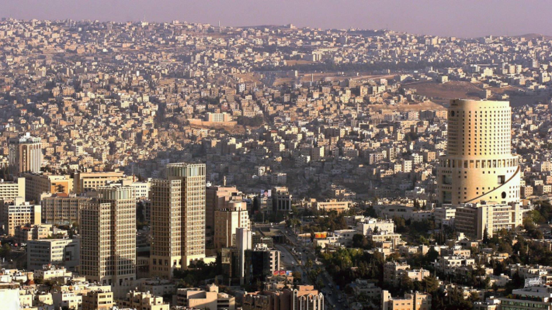 منظر للعاصمة عمان