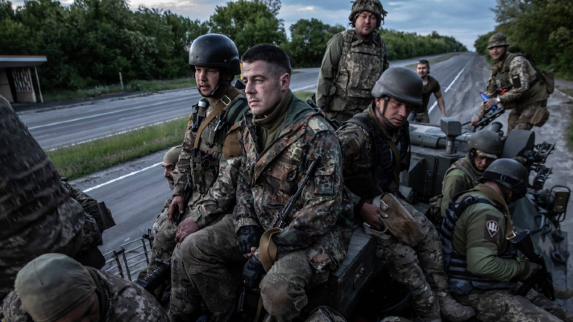 جنود من الجيش الأوكراني