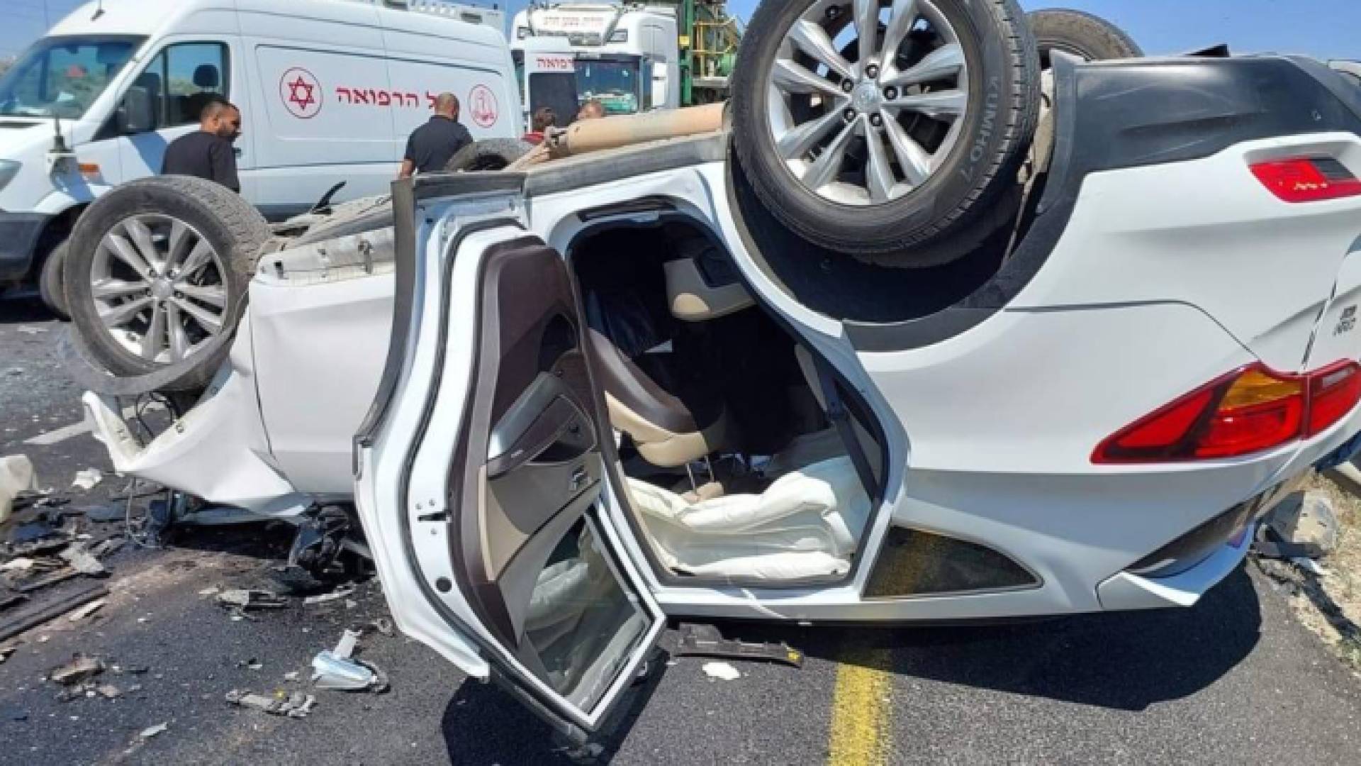 جانب من الحادث المروع