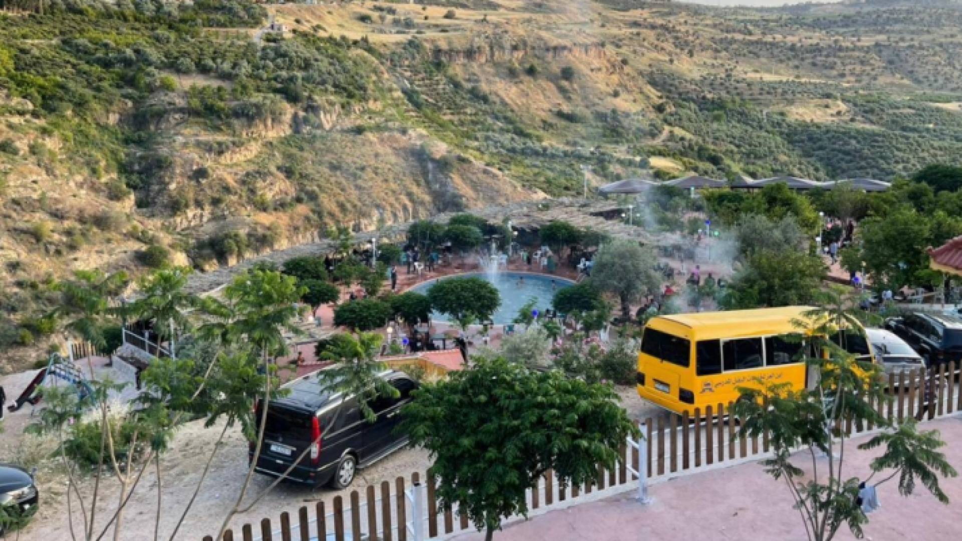 إحدى المناطق السياحية في عجلون