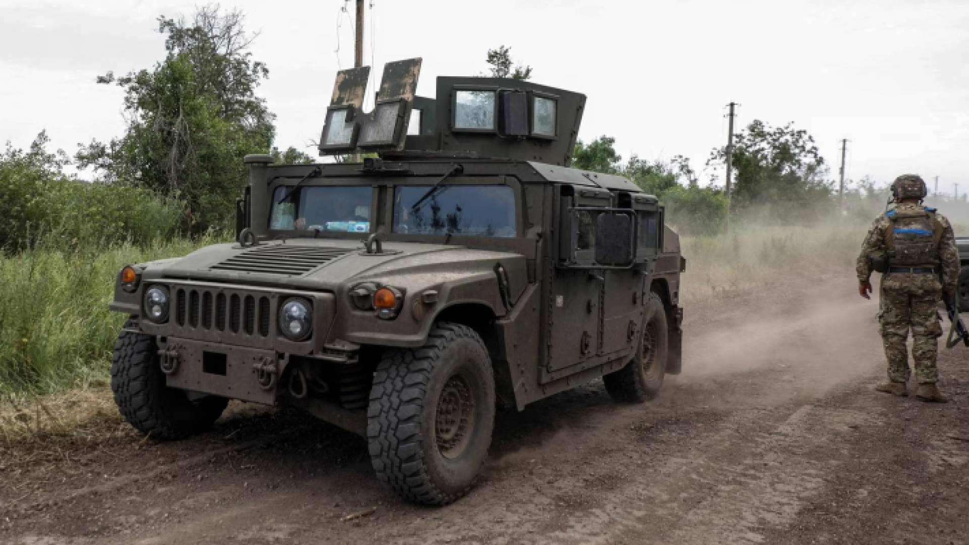 قرية نوفوداريفكا بعدما تم استعادتها