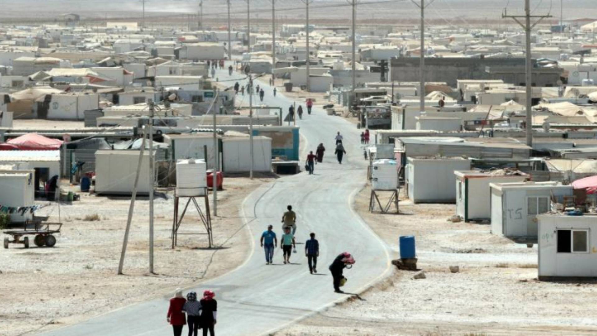 مخيم للاجئين في الأردن "أرشيفية"