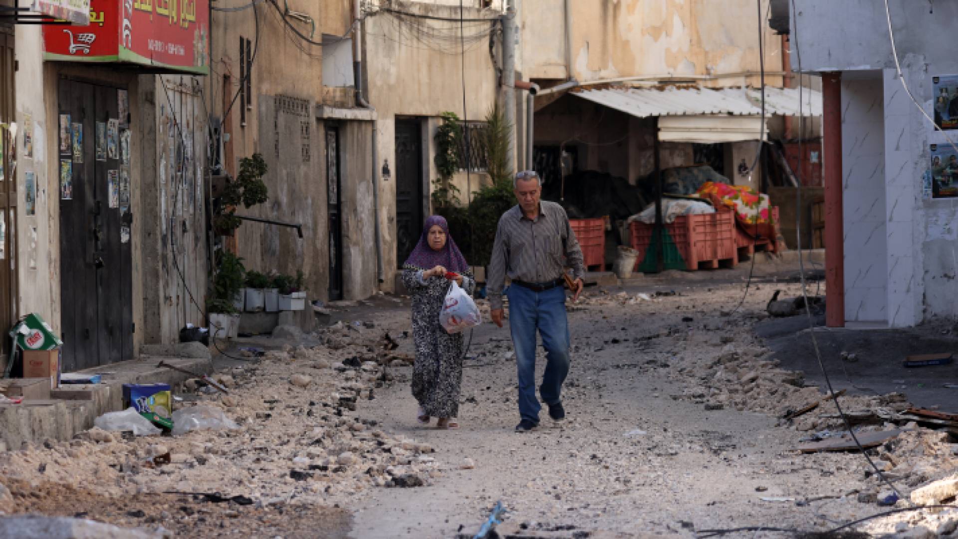 الصورة من العدوان على جنين