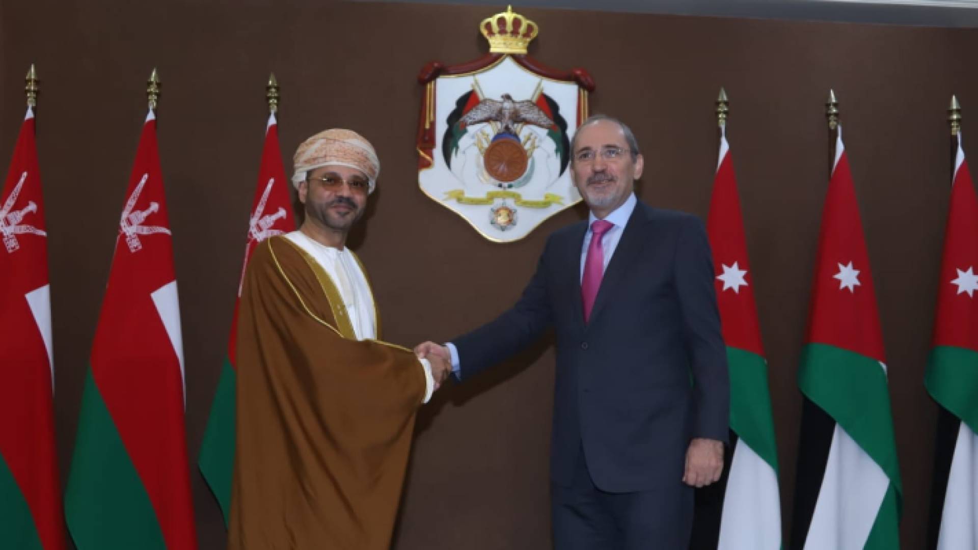 وزيرا خارجية الأردن وعمان