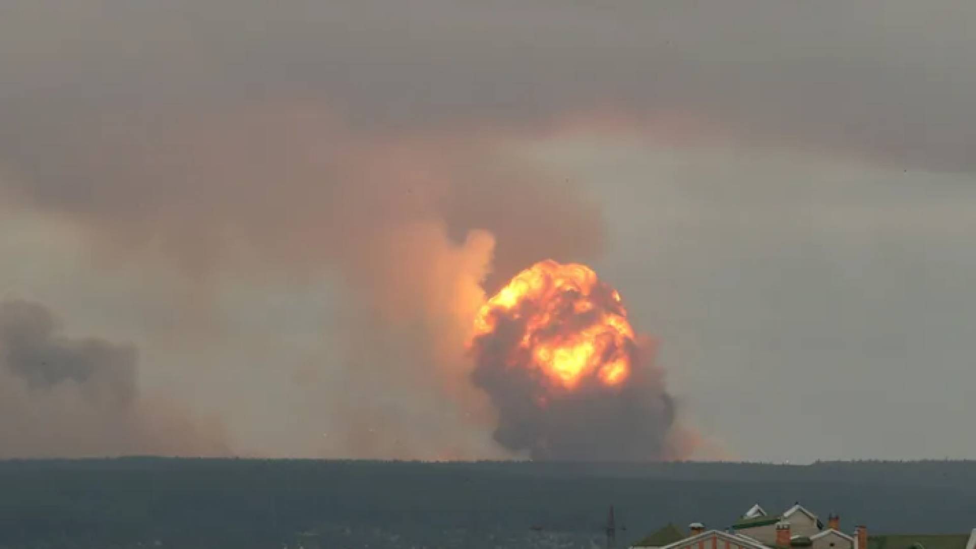 صورة أرشيفية لانفجار في روسيا