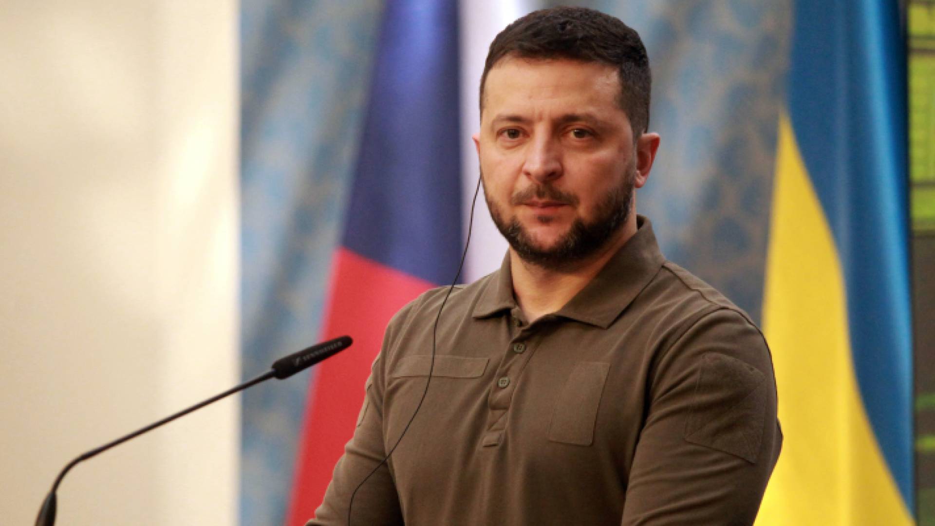 الرئيس الأوكراني فولوديمير زيلينسكي