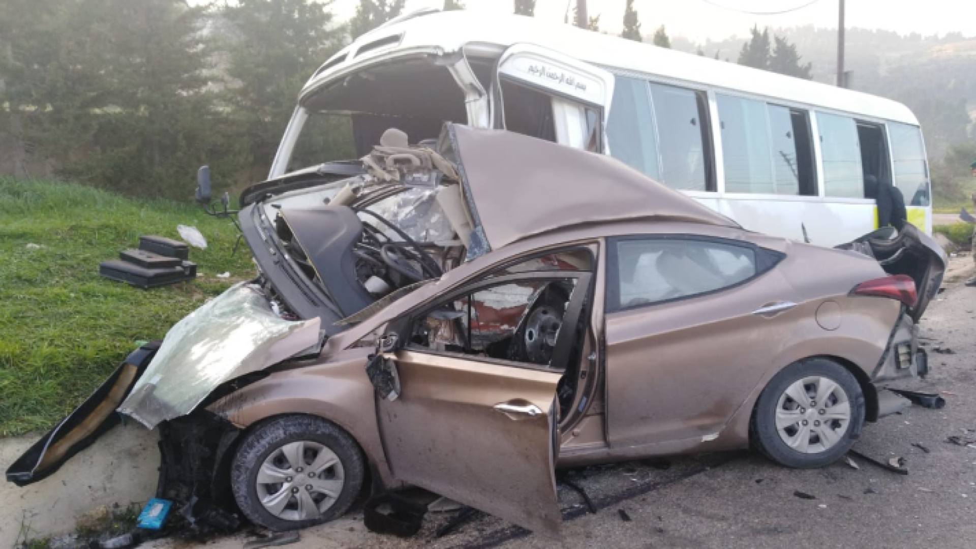 حادث سير في الأردن