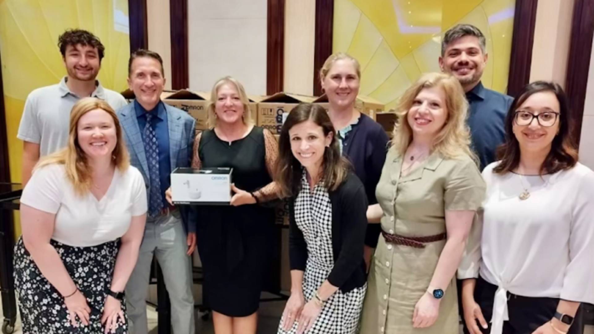 الفريق الطبي الأمريكي