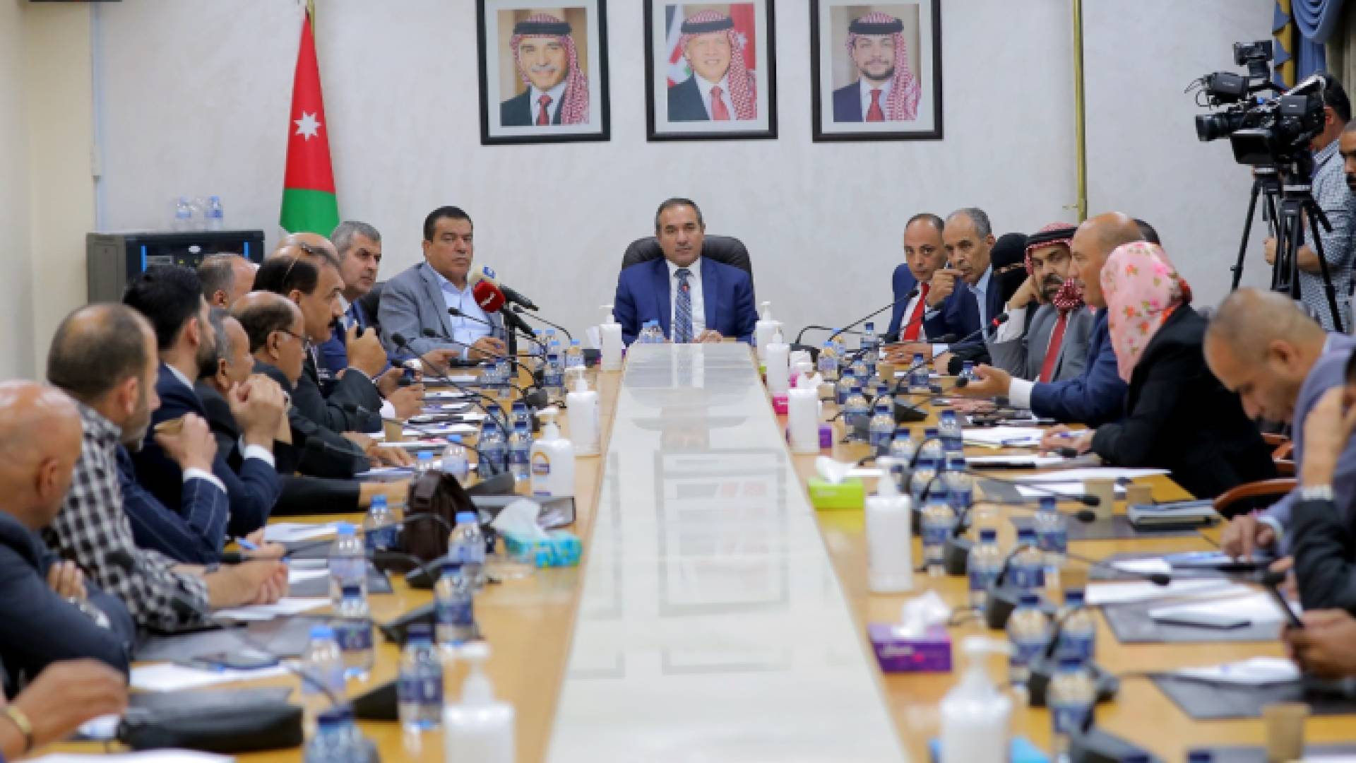 لقطة خلال الاجتماع