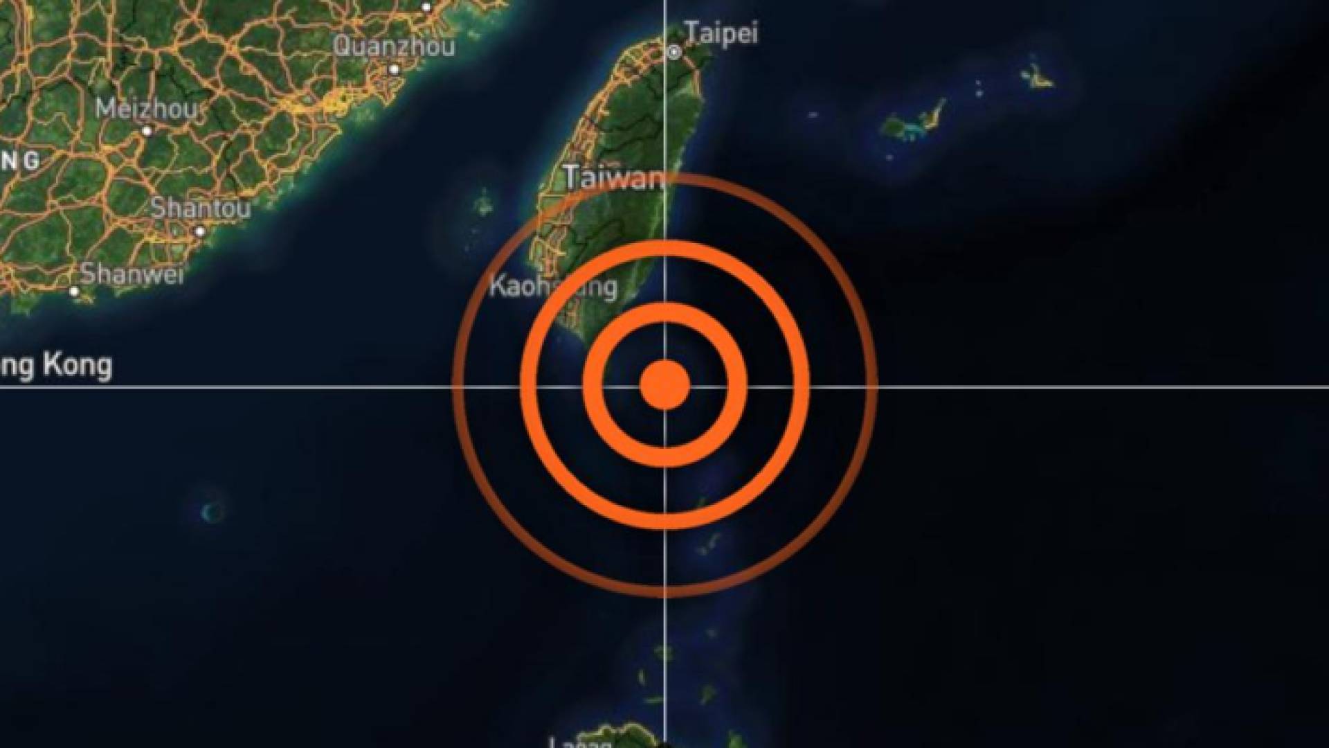 الصورة من موقع الزلزال