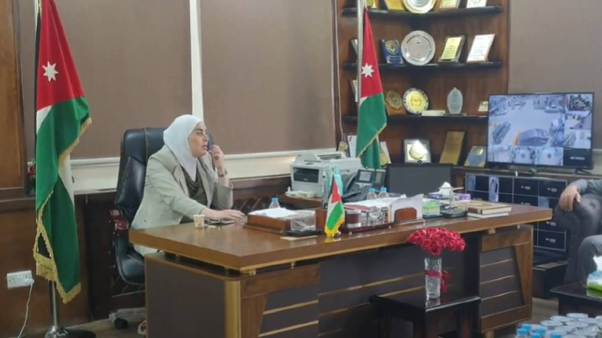 وزيرة التنمية الاجتماعية وفاء بني مصطفى