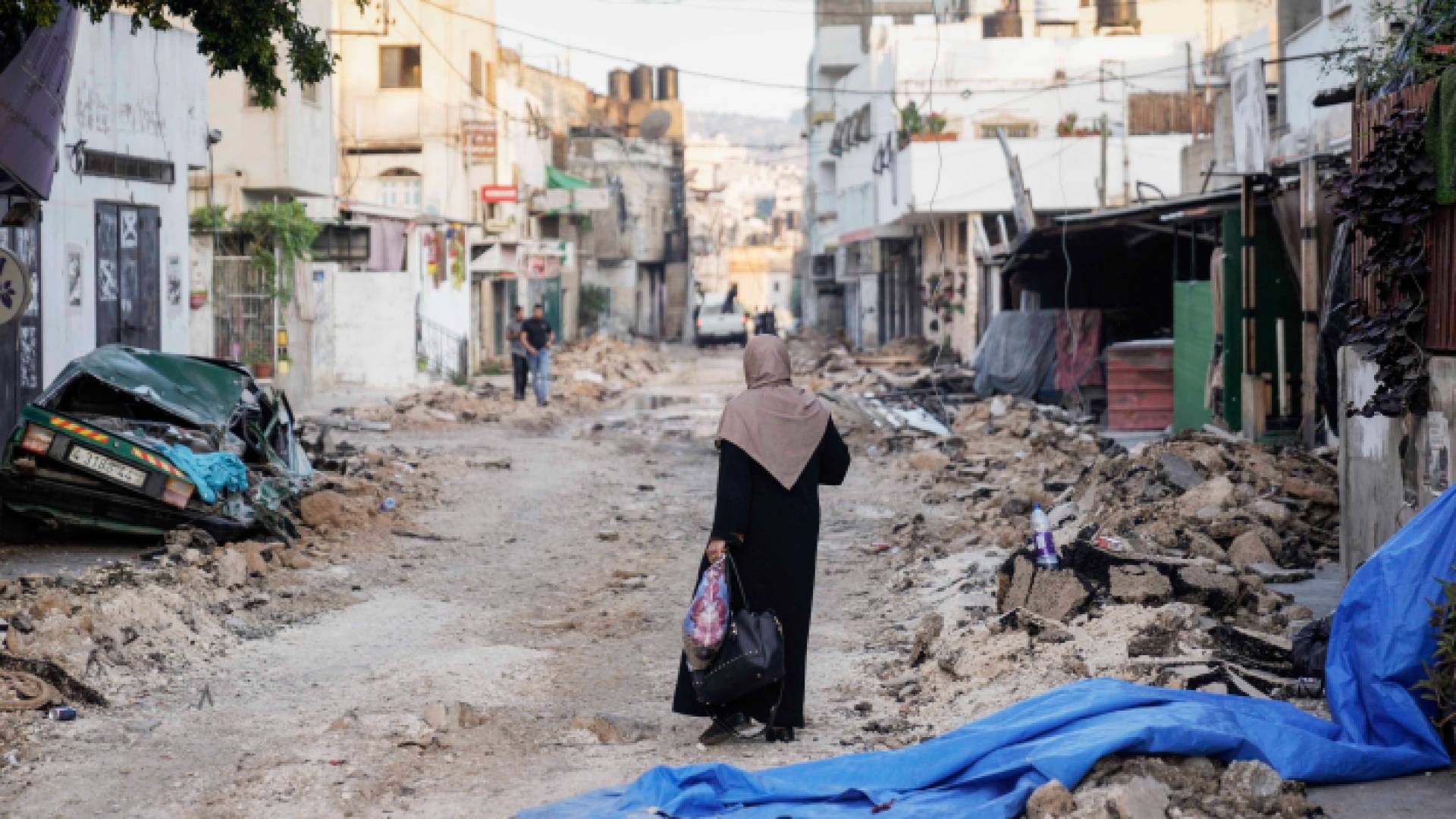 جانب من الدمار في جنين