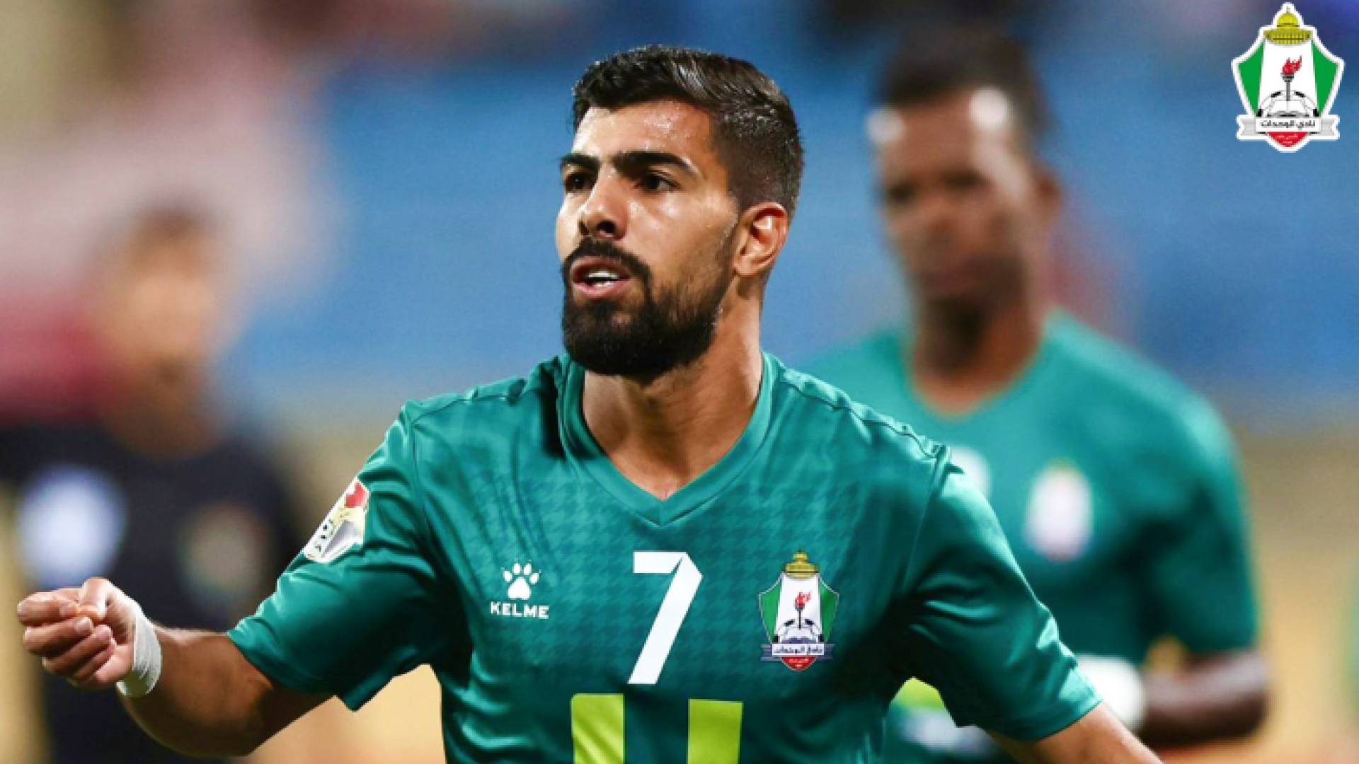 موالي يحتفل بهدف الوحدات