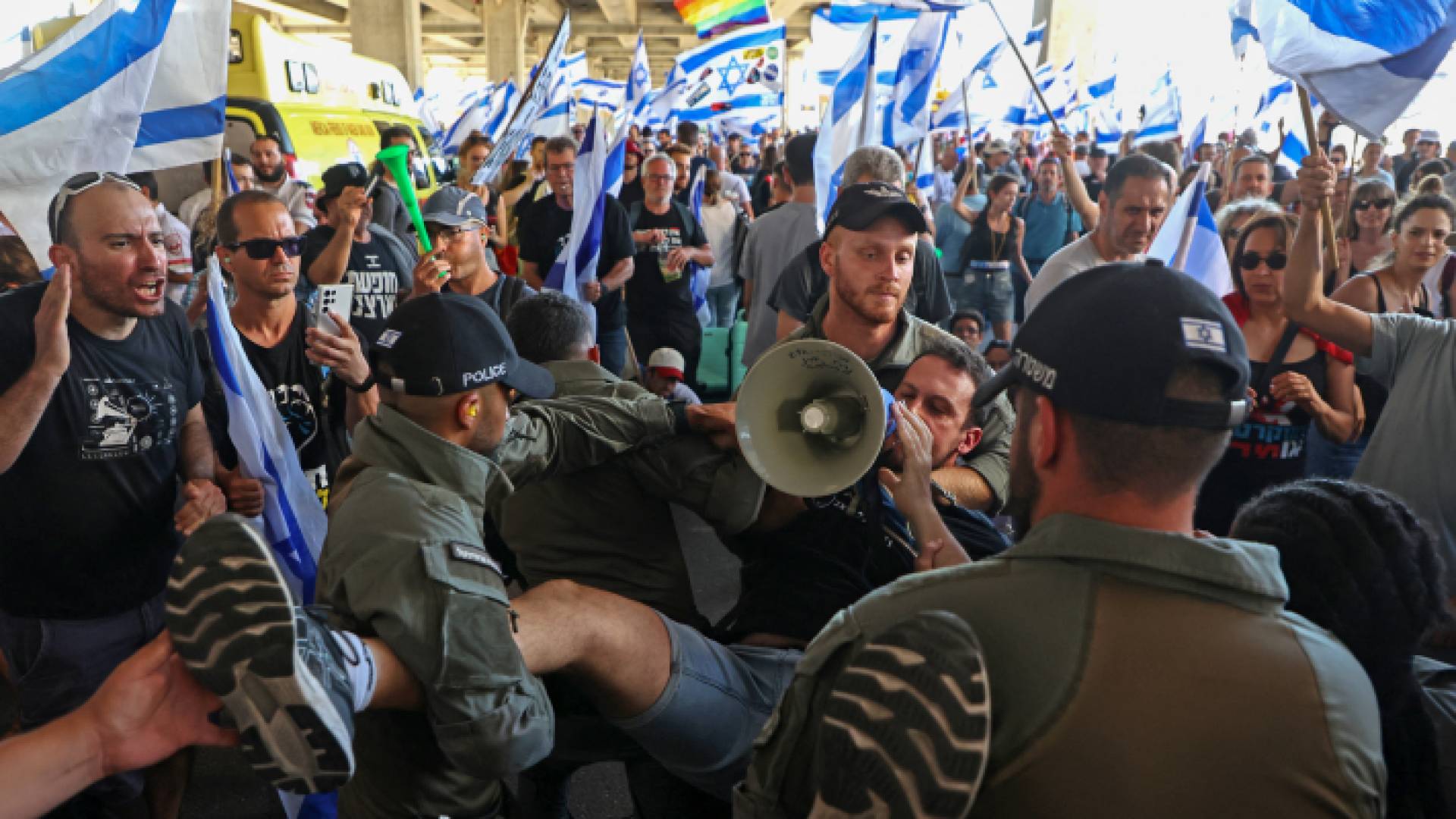 الصورة من الاحتجاجات