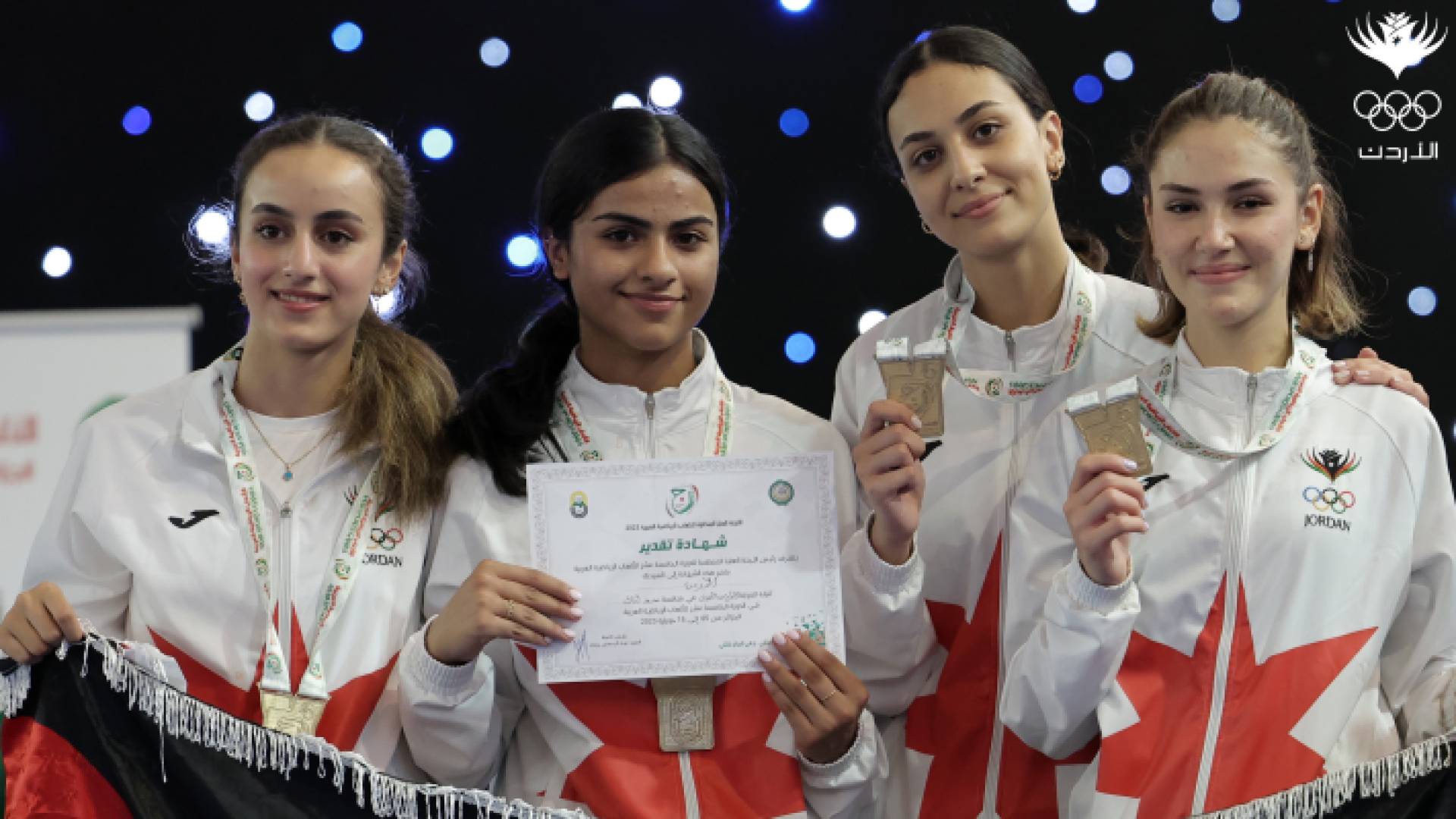 لاعبات المنتخب الوطني