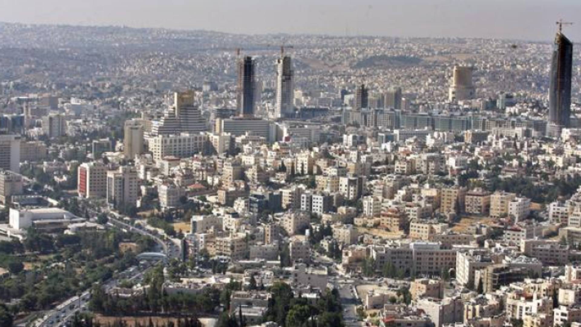 منظر عام للعاصمة عمان