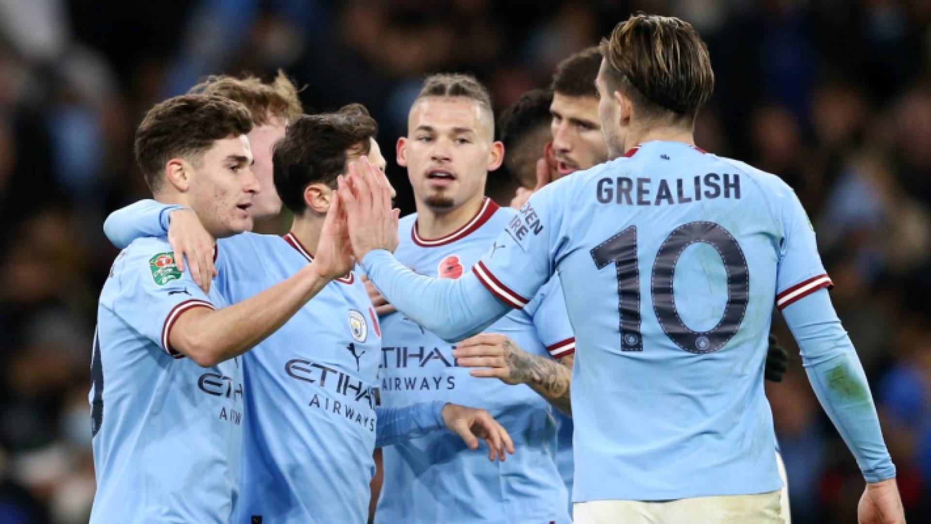 لاعبو مانشستر ستي