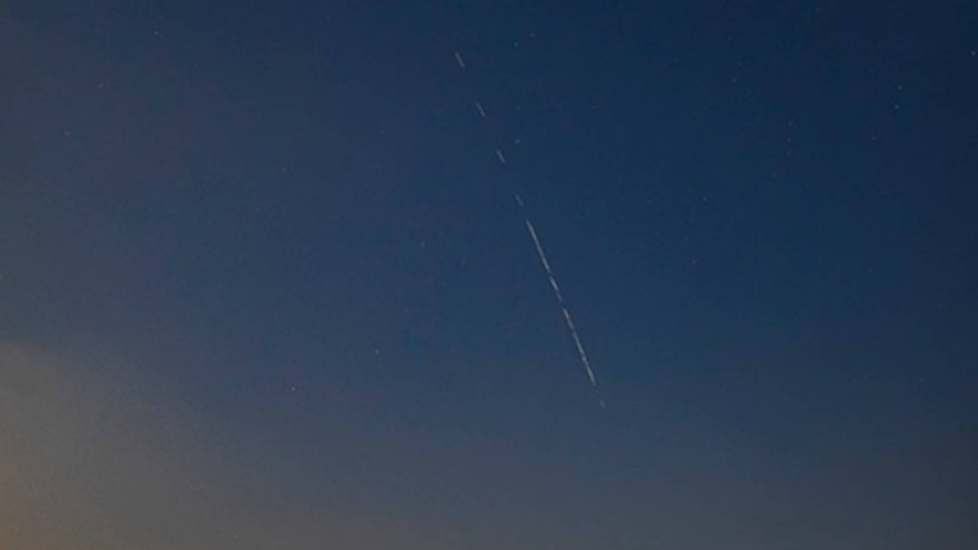 الأقمار الصناعية المضيئة التي ظهرت في سماء الأردن