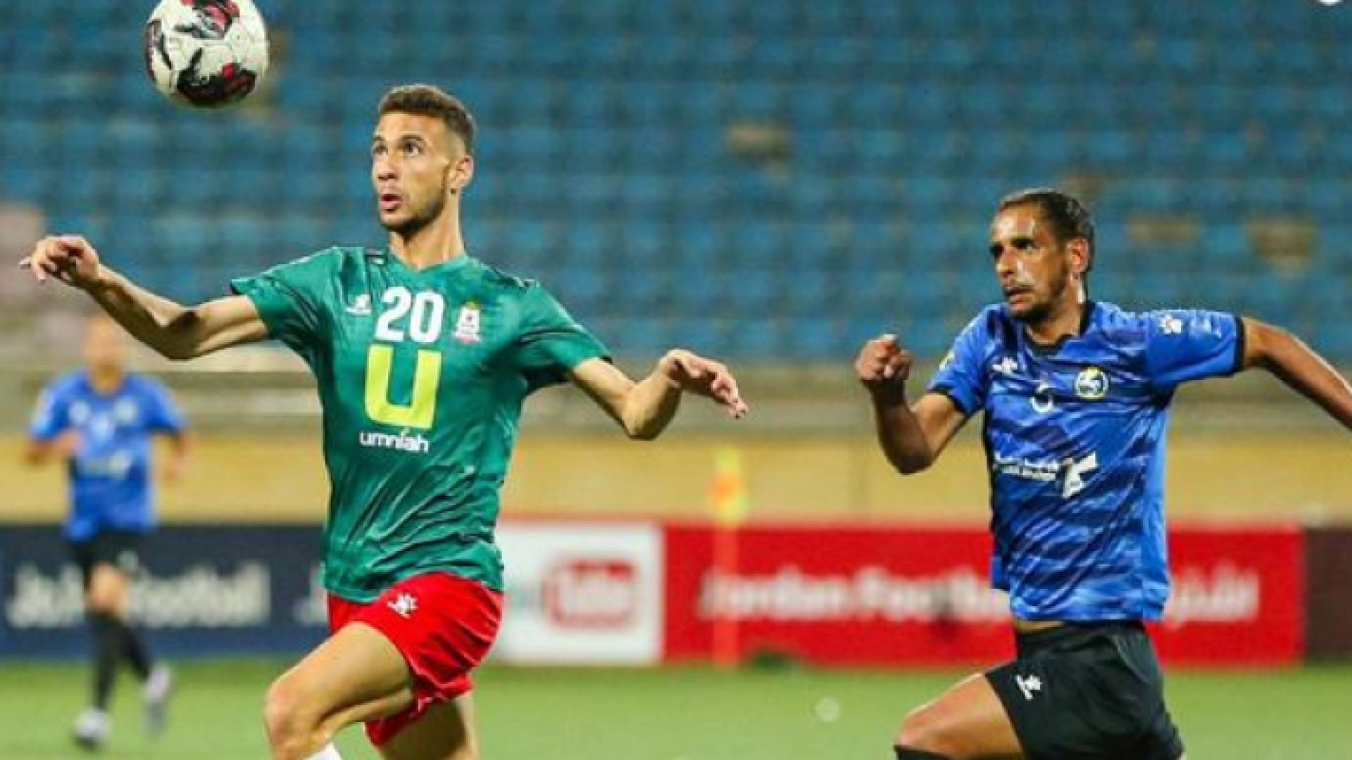 جانب من المباراة