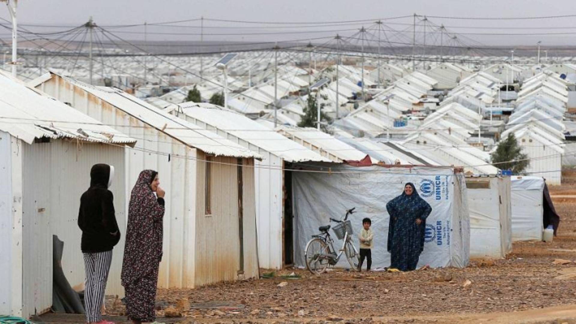 صورة أرشيفية للاجئين