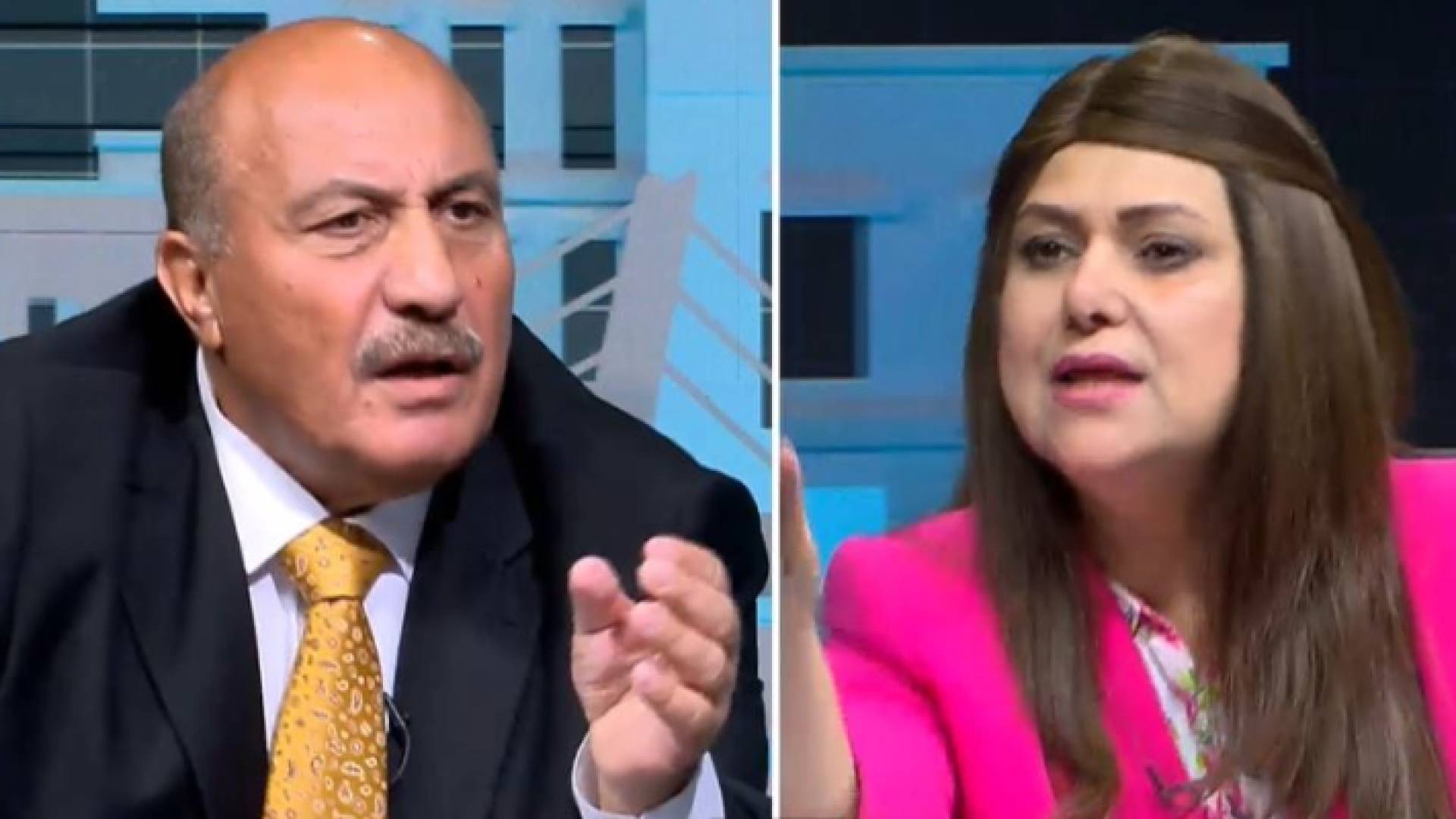 رئيس اللجنة القانونية غازي الذنيبات وأمين عام حزب العمال رلى الحروب