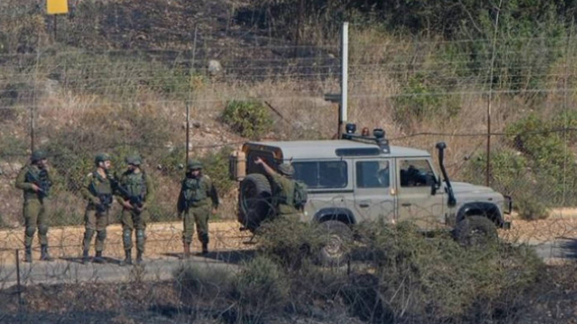 دورية لجيش الاحتلال على الحدود اللبنانية