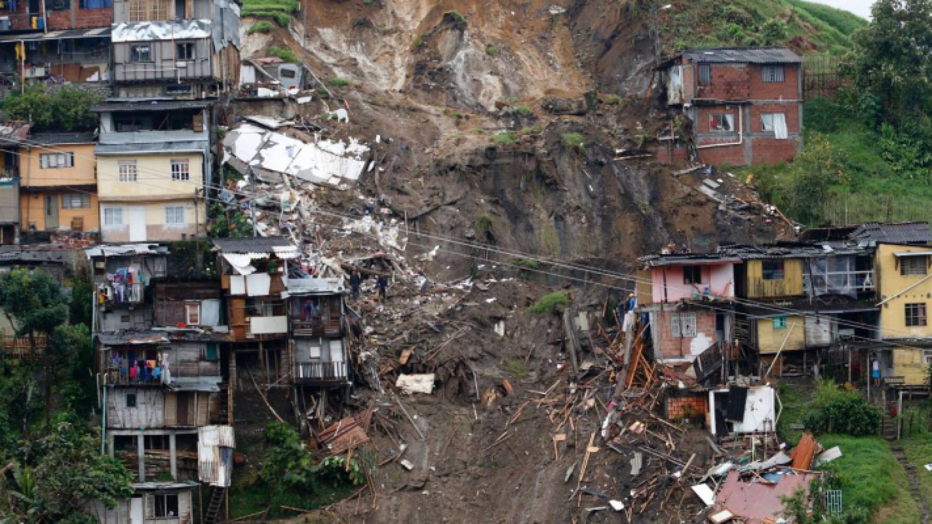 انزلاقات كولومبيا